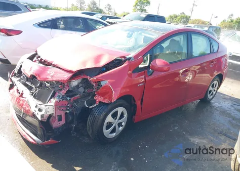 2013 Toyota Prius Four из США, поврежденный, VIN JTDKN3DU8D1731025
